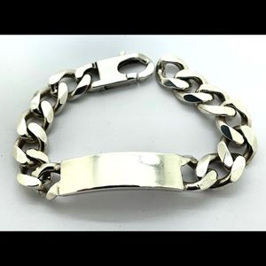 925 Sterling silver Custom handmade ID Bracelet